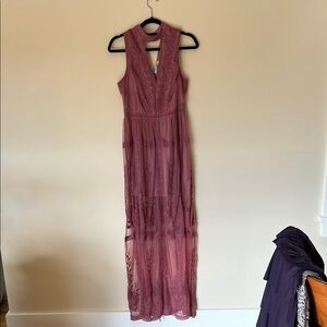 Mauve Maxi Dress